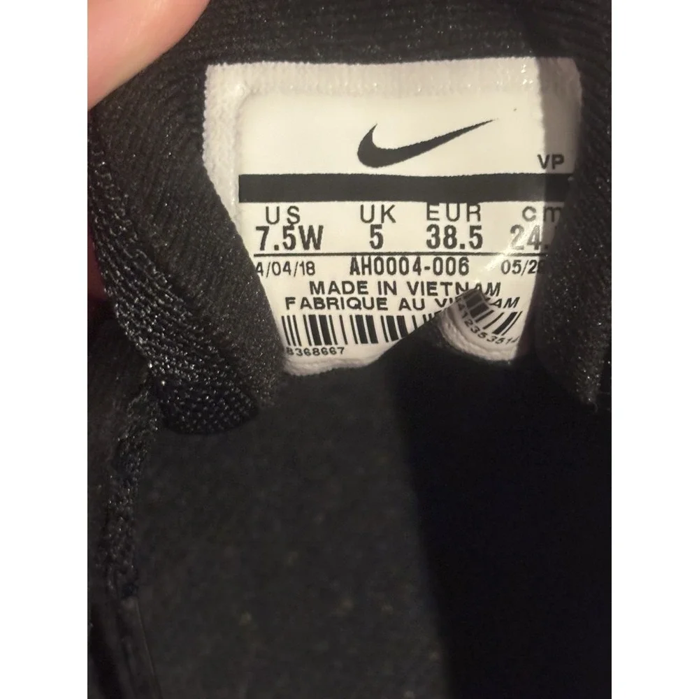 Nike Flex Women's Experience RN 7.5 Shoes Black Pink Sneakers Shoes Running Walk